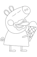 Peppa Pig kleurplaat 41